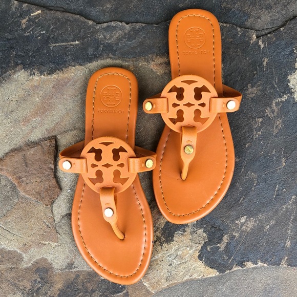 Tory Burch Shoes - Tory Burch burnt orange Miller sandals